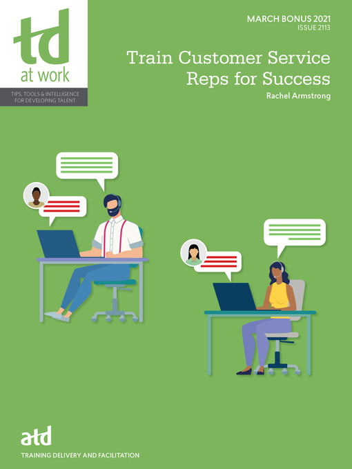 Title details for Train Customer Service Reps for Success by Rachel Armstrong - Available